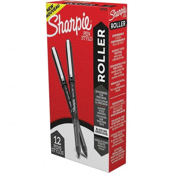 Sharpie - Pens & Pencils Type: Roller Ball Pen Color: Black - Americas Tooling