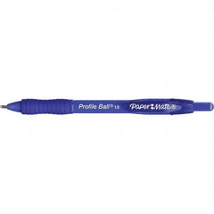 Paper Mate - Pens & Pencils Type: Retractable Ball Point Pen Color: Blue - Americas Tooling