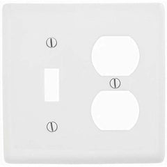 Hubbell Wiring Device-Kellems - Wall Plates Wall Plate Type: Combination Wall Plates Color: White - Americas Tooling