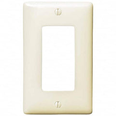 Hubbell Wiring Device-Kellems - Wall Plates Wall Plate Type: Outlet Wall Plates Color: Light Almond - Americas Tooling