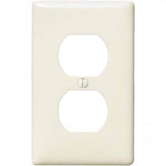 Hubbell Wiring Device-Kellems - Wall Plates Wall Plate Type: Outlet Wall Plates Color: Light Almond - Americas Tooling