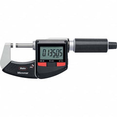 Mahr - Electronic Outside Micrometers Type: Standard Minimum Measurement (Decimal Inch): 2.0000 - Americas Tooling