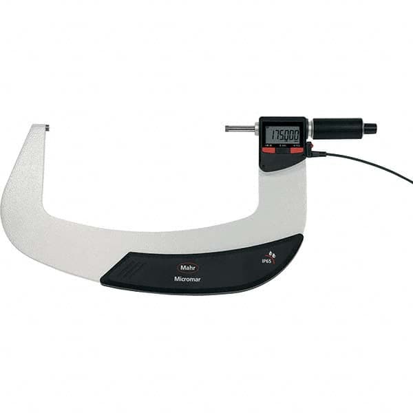 Mahr - Electronic Outside Micrometers Type: Standard Minimum Measurement (Decimal Inch): 5.0000 - Americas Tooling