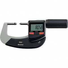 Mahr - Electronic Outside Micrometers Type: Standard Minimum Measurement (Decimal Inch): 1.0000 - Americas Tooling