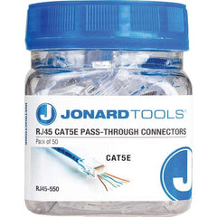 Jonard Tools - Cable Tools & Kits Tool Type: Pass-Through Connectors Number of Pieces: 50.000 - Americas Tooling