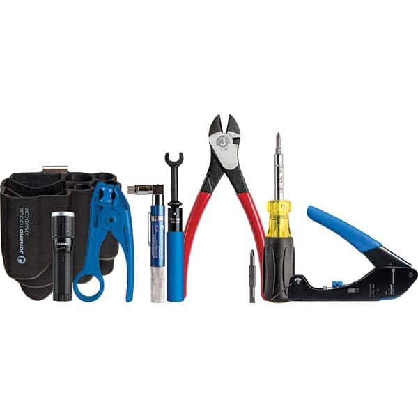 Jonard Tools - Cable Tools & Kits Tool Type: Compression Tool Number of Pieces: 8.000 - Americas Tooling