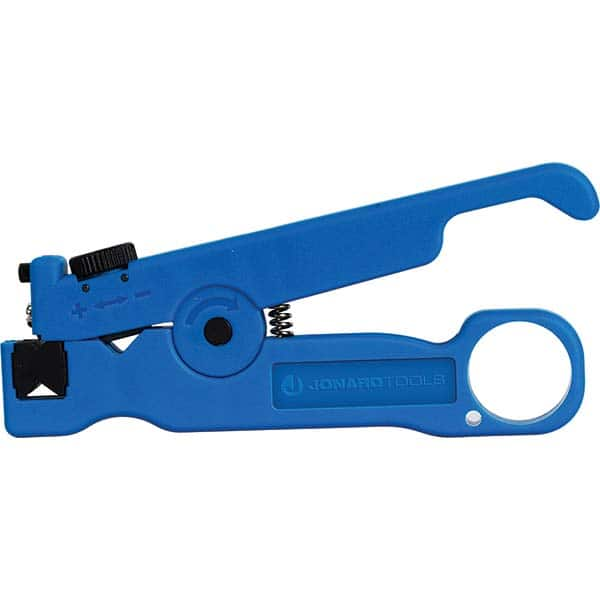 Jonard Tools - Wire & Cable Strippers Type: Cable Slit & Ring Maximum Capacity: 7.5 mm - Americas Tooling