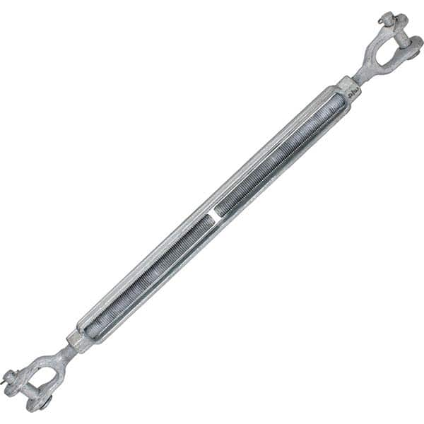 US Cargo Control - Turnbuckles Type: Jaw & Jaw Working Load Limit (Lb.): 5200 - Americas Tooling