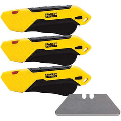 Stanley - Utility Knives, Snap Blades & Box Cutters Type: Safety Utility Knife Blade Type: Retractable - Americas Tooling