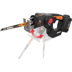 Worx - Cordless Reciprocating Saws Voltage: 20.00 Battery Chemistry: Lithium-Ion - Americas Tooling