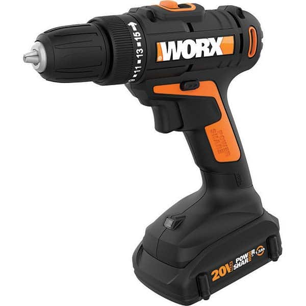 Worx - Cordless Drills Battery Voltage: 20 Battery Chemistry: Lithium-Ion - Americas Tooling