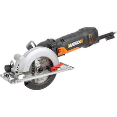 Worx - Electric Circular Saws Amperage: 4.5000 Blade Diameter Compatibility (Inch): 4-1/2 - Americas Tooling