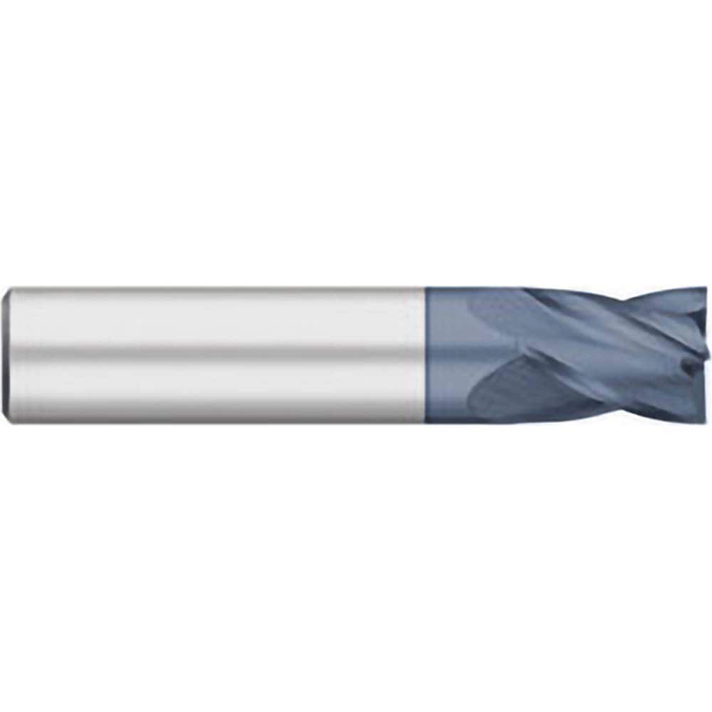 Titan USA - Square End Mills; Mill Diameter (Inch): 1/8 ; Mill Diameter (Decimal Inch): 0.1250 ; Number of Flutes: 4 ; Length of Cut (Inch): 1/4 ; Length of Cut (Decimal Inch): 0.2500 ; Material: Solid Carbide - Exact Industrial Supply