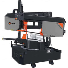 Cosen - Horizontal Bandsaws Machine Style: Semi-Automatic Drive Type: Step Pulley - Americas Tooling