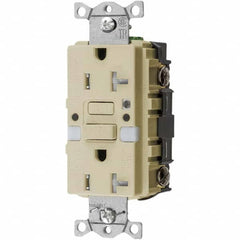 Hubbell Wiring Device-Kellems - GFCI Receptacles Grade: Commercial Color: Ivory - Americas Tooling