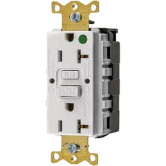 Hubbell Wiring Device-Kellems - GFCI Receptacles Grade: Hospital Color: White - Americas Tooling