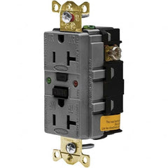 Hubbell Wiring Device-Kellems - GFCI Receptacles Grade: Industrial Color: Gray - Americas Tooling