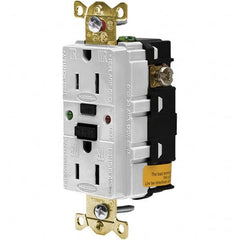 Hubbell Wiring Device-Kellems - GFCI Receptacles Grade: Industrial Color: White - Americas Tooling