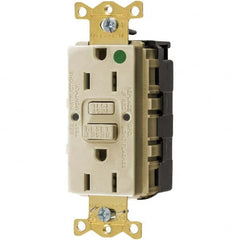 Hubbell Wiring Device-Kellems - GFCI Receptacles Grade: Hospital Color: Ivory - Americas Tooling