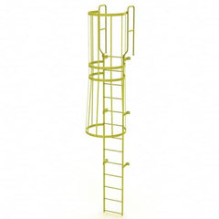 TRI-ARC - Rolling & Wall Mounted Ladders & Platforms Type: Fixed Ladder Style: Safety Cage - Americas Tooling