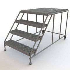 TRI-ARC - Rolling & Wall Mounted Ladders & Platforms Type: Rolling Work Platform Style: Steel Work Platform - Americas Tooling