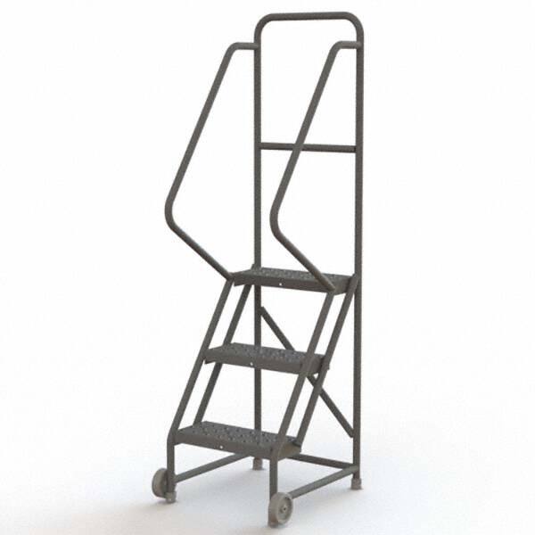 TRI-ARC - Rolling & Wall Mounted Ladders & Platforms Type: TiltNRoll Rolling Ladder Style: Tilt & Roll Safety Ladder - Americas Tooling