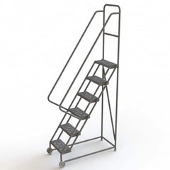 TRI-ARC - Rolling & Wall Mounted Ladders & Platforms Type: TiltNRoll Rolling Ladder Style: Tilt & Roll Safety Ladder - Americas Tooling