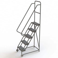 TRI-ARC - Rolling & Wall Mounted Ladders & Platforms Type: TiltNRoll Rolling Ladder Style: Tilt & Roll Safety Ladder - Americas Tooling