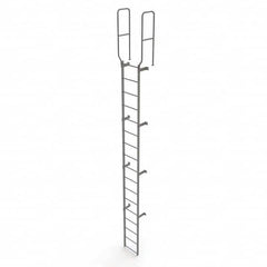 TRI-ARC - Rolling & Wall Mounted Ladders & Platforms Type: Fixed Ladder Style: Safety Cage - Americas Tooling