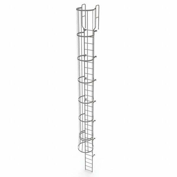 TRI-ARC - Rolling & Wall Mounted Ladders & Platforms Type: Fixed Ladder Style: Safety Cage - Americas Tooling