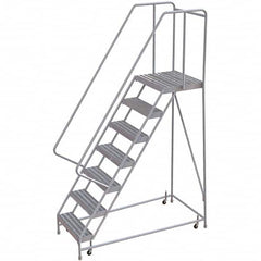 TRI-ARC - Rolling & Wall Mounted Ladders & Platforms Type: Rolling Warehouse Ladder Style: Rolling Safety Ladder - Americas Tooling