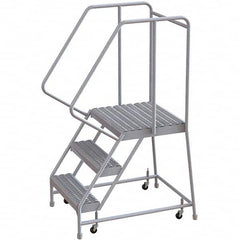 TRI-ARC - Rolling & Wall Mounted Ladders & Platforms Type: Rolling Warehouse Ladder Style: Rolling Safety Ladder - Americas Tooling