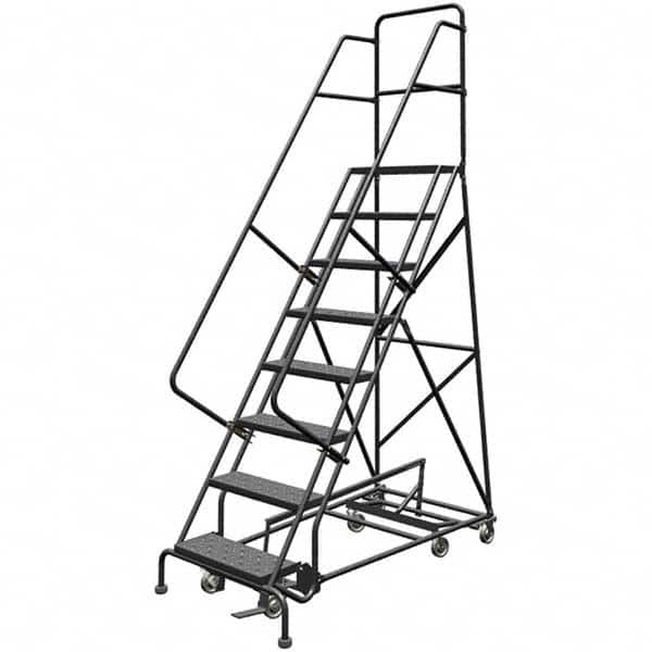 TRI-ARC - Rolling & Wall Mounted Ladders & Platforms Type: All-Directional Ladder Style: Rolling Safety Ladder - Americas Tooling