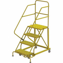 TRI-ARC - Rolling & Wall Mounted Ladders & Platforms Type: Stairway Slope Ladder Style: Forward Descent 50 Degree Incline - Americas Tooling