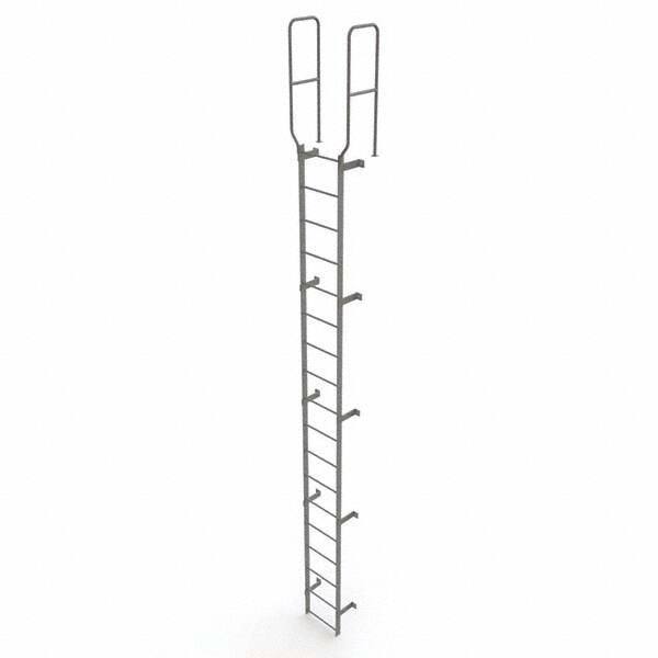 TRI-ARC - Rolling & Wall Mounted Ladders & Platforms Type: Fixed Ladder Style: Safety Cage - Americas Tooling