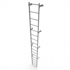 TRI-ARC - Rolling & Wall Mounted Ladders & Platforms Type: Fixed Ladder Style: Safety Cage - Americas Tooling