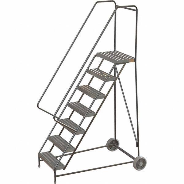 TRI-ARC - Rolling & Wall Mounted Ladders & Platforms Type: Rolling Warehouse Ladder Style: Rolling Safety Ladder - Americas Tooling