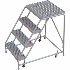 TRI-ARC - Rolling & Wall Mounted Ladders & Platforms Type: Rolling Warehouse Ladder Style: Rolling Safety Ladder - Americas Tooling