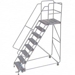 TRI-ARC - Rolling & Wall Mounted Ladders & Platforms Type: Rolling Warehouse Ladder Style: Rolling Safety Ladder - Americas Tooling