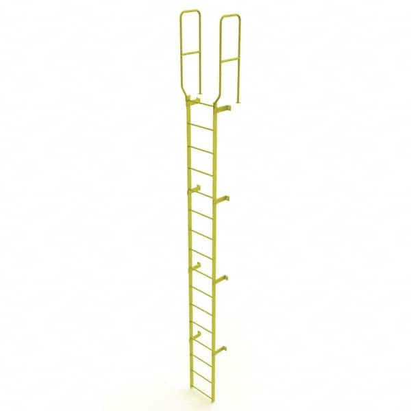 TRI-ARC - Rolling & Wall Mounted Ladders & Platforms Type: Fixed Ladder Style: Safety Cage - Americas Tooling