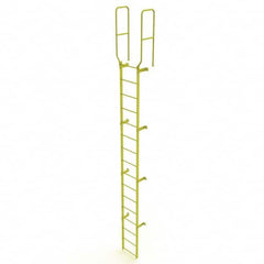 TRI-ARC - Rolling & Wall Mounted Ladders & Platforms Type: Fixed Ladder Style: Safety Cage - Americas Tooling