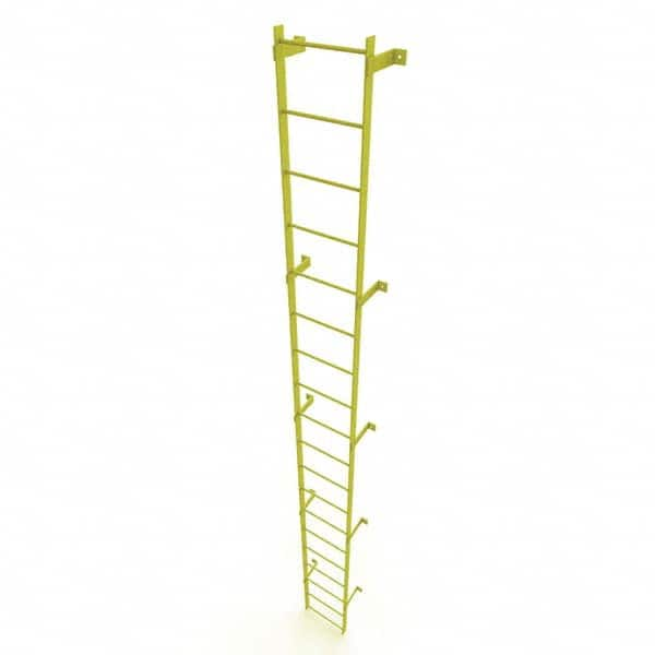 TRI-ARC - Rolling & Wall Mounted Ladders & Platforms Type: Fixed Ladder Style: Safety Cage - Americas Tooling