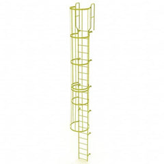 TRI-ARC - Rolling & Wall Mounted Ladders & Platforms Type: Fixed Ladder Style: Safety Cage - Americas Tooling