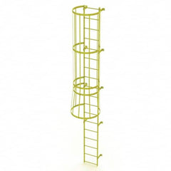 TRI-ARC - Rolling & Wall Mounted Ladders & Platforms Type: Fixed Ladder Style: Safety Cage - Americas Tooling