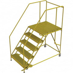 TRI-ARC - Rolling & Wall Mounted Ladders & Platforms Type: Rolling Work Platform Style: Steel Work Platform - Americas Tooling