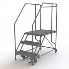 TRI-ARC - Rolling & Wall Mounted Ladders & Platforms Type: Rolling Work Platform Style: Steel Work Platform - Americas Tooling