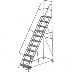 TRI-ARC - Rolling & Wall Mounted Ladders & Platforms Type: Rolling Warehouse Ladder Style: Rolling Platform Ladder - Americas Tooling