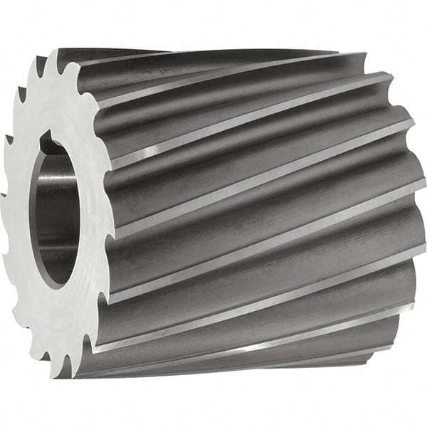 Keo - 2-1/2" Cut Diam x 3" Cut Width High Speed Steel Plain Milling Cutter - Americas Tooling