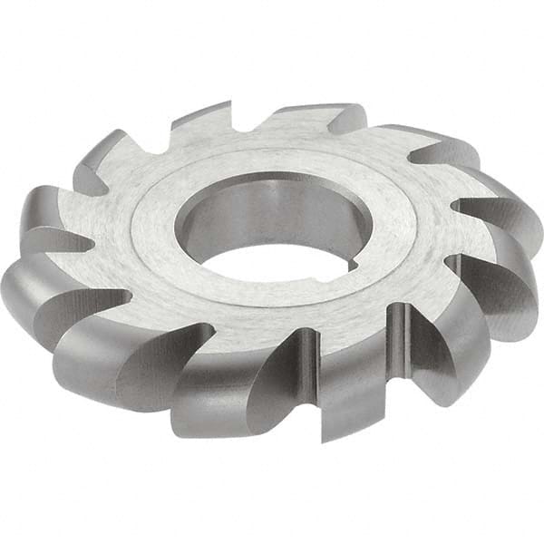 Keo - 3/8" Radius, 3/4" Circle Diam, 3-3/4" Cutter Diam, Arbor Connection, Convex Radius Cutter - Americas Tooling