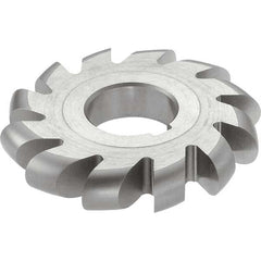 Keo - 3/8" Radius, 3/4" Circle Diam, 3-3/4" Cutter Diam, Arbor Connection, Convex Radius Cutter - Americas Tooling